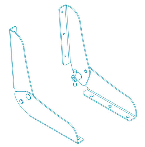 Charnière pour bateau - 01.0808 - TR INOX - de positionnement / en acier inoxydable poli