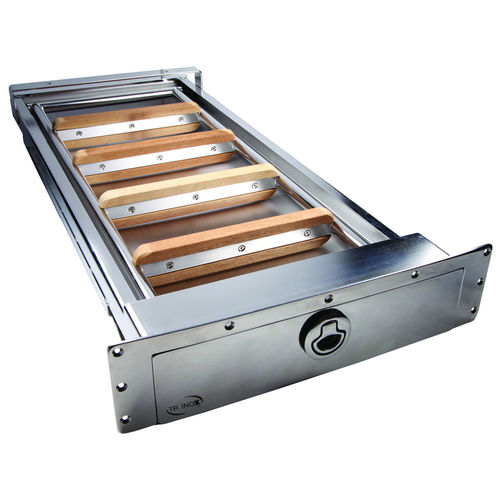 Échelle pour bateau - 01.073 series - TR INOX - escamotable / de baignade / pour plate-forme