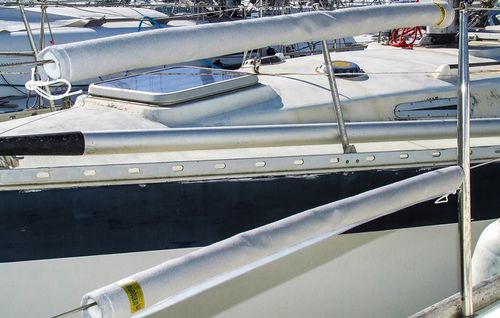 Housse de protection pour voilier - Orange Marine - de filière