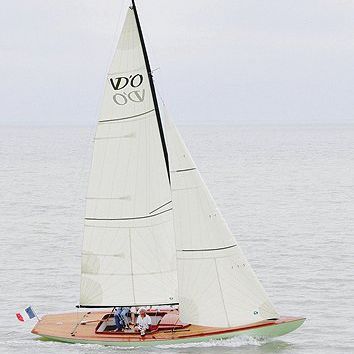Voilier traditionnel - Vert d'O. - CHANTIER DES ILEAUX - dayboat / en bois / propulsion électrique