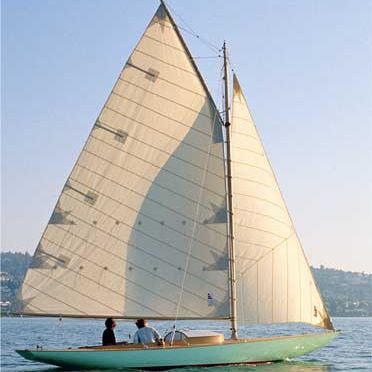 Voilier traditionnel - Camden Sloop - CHANTIER DES ILEAUX - 2 couchages / en bois
