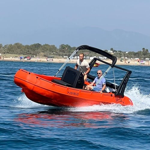 Bateau de travail - 500R80 - WHALY BOATS  - bateau pour base de loisirs / hors-bord / en polyéthylène