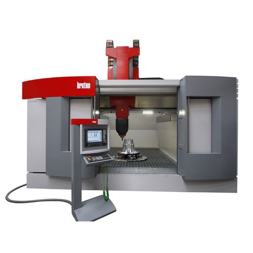 Centre d'usinage à 5 axes - MATRIX 1000 DYNAMIC - Breton - vertical / pour composites / pour résine