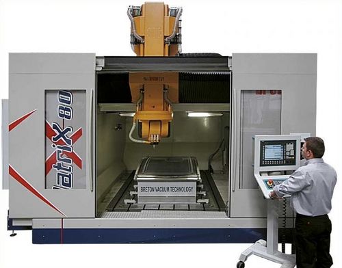 Centre d'usinage CNC - MATRIX 800 - Breton - 5 axes / vertical / pour composites