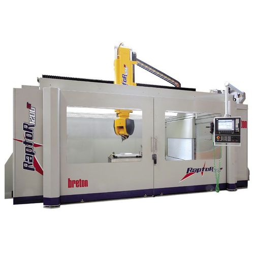 Centre d'usinage CNC - RAPTOR  - Breton - à 5 axes / vertical / pour résine