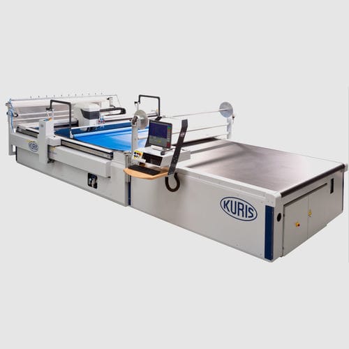 Table de découpe CNC - TEXCUT 25 - Kuris Spezialmaschinen - pour tissu multicouche / pour chantier naval