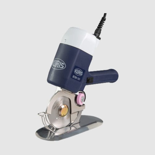Machine de découpe à couteau rotatif - BOM 101 - Kuris Spezialmaschinen - électrique / cuir / pour chantier naval