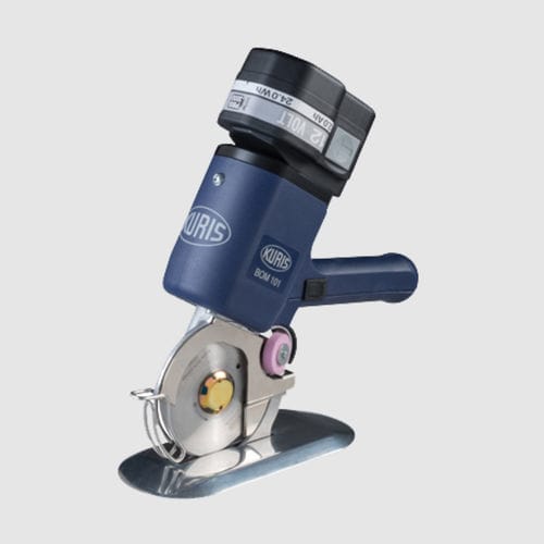 Machine de découpe à couteau rotatif - BOM 101 AKKU - Kuris Spezialmaschinen - sur batterie / pour chantier naval