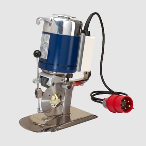 Machine de découpe à couteau rotatif - KRS 550 - Kuris Spezialmaschinen - électrique / plastique / textile