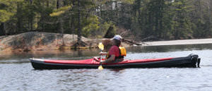 Kayak pliable - XT-17 Solo - Pakboats/ScanSport, Inc. - de randonnée / pour adulte / monoplace
