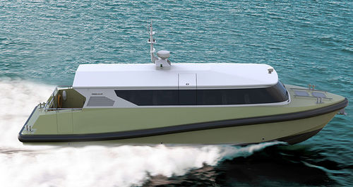 Bateau taxi - 42 WT - ARES Shipyard - in-bord / en composite