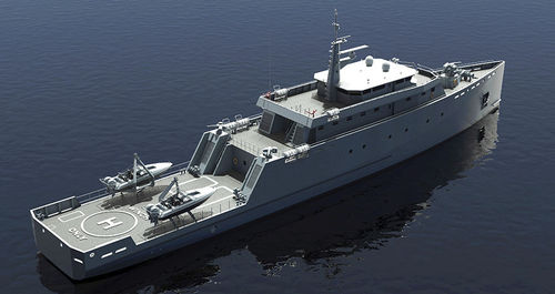 Navire spécial de surveillance - 200 NT - ARES Shipyard - de formation / en acier