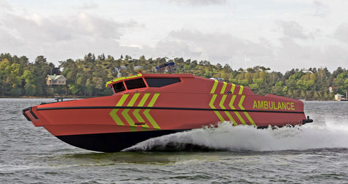 Bateau ambulance - 55  - ARES Shipyard - in-bord / en aluminium