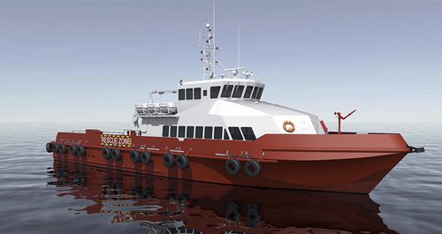 Navire de sauvetage (SAR) en aluminium - 34 CB - ARES Shipyard