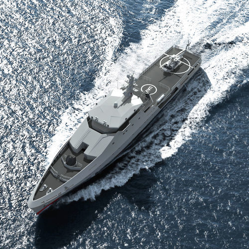 Navire spécial de surveillance - 72 OPV - ARES Shipyard - de surveillance offshore / en acier