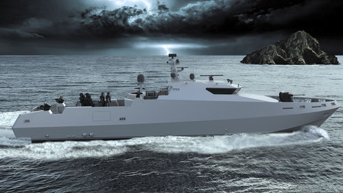 Navire spécial de surveillance - 55 FAC - ARES Shipyard - en acier