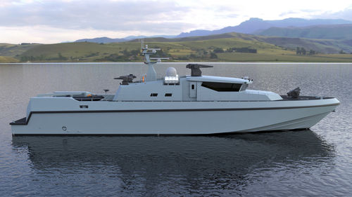 Navire spécial de surveillance - 115 SAT - ARES Shipyard - en aluminium