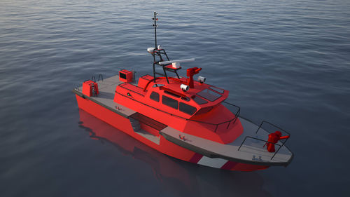 Bateau pompier - 20 FiFi  - ARES Shipyard - in-bord / en aluminium