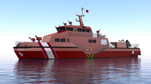 Navire de sauvetage (SAR) en aluminium - 35 FiFi - ARES Shipyard