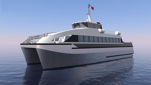 Ferry à passagers catamaran - 26 CF - ARES Shipyard - en aluminium