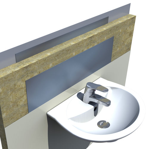 Panneau sandwich pour cloison de navire - PANEL REINFORCED - PANELFA S.L.U - laine minérale / en acier