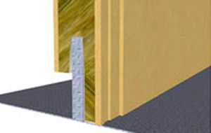 Panneau sandwich pour cloison de navire - FTG WET 6 B-15 - PANELFA S.L.U - laine minérale / en acier
