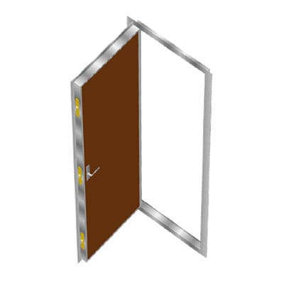 Porte pour navire - PANELFA S.L.U - intérieure / A60 / en acier inoxydable
