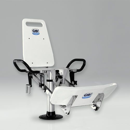 Chaise de combat pour bateau - 175/VTR - GIBI Marine - avec accoudoirs / en inox / en aluminium