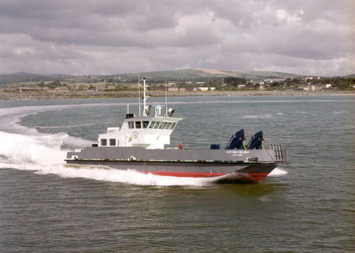 Bateau antipollution - Enviro Sharm - Arklow - in-bord / en aluminium