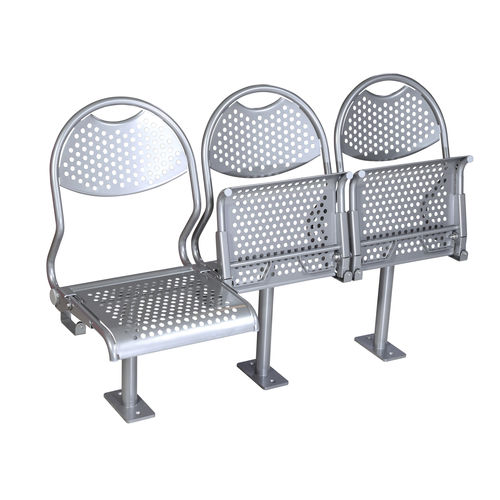 Siège pour navire à passagers - PARO KL - Gerpol Sitzsysteme GmbH - rabattable / en inox