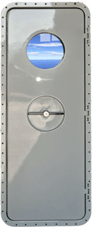 Porte pour navire - B15 - Calistri Giacinto snc - coupe-feu / étanche