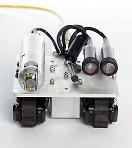 ROV sous-marin pour inspection de pipeline - VERSATRAX 100 MICROMAG™ - Inuktun Europe