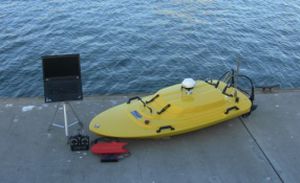 Drone marin pour études hydrographiques - Z-BOAT 1800SS - The Oceanscience Group - téléopéré / mini monocoque