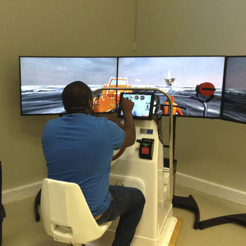 Simulateur de navigation - SRV - STORM SIM - de formation à la sécurité / pour navire / pour canot de sauvetage