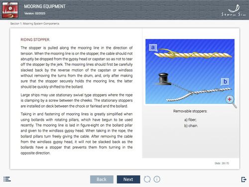 Logiciel ELM - Able Seafarer Deck - STORM SIM - de formation / pour navire / basé sur le web