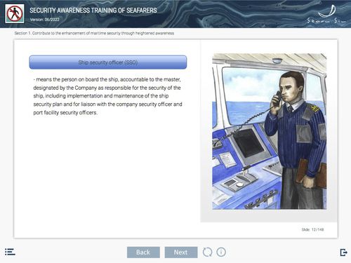 Logiciel ELM - Security awareness - STORM SIM - pour navire