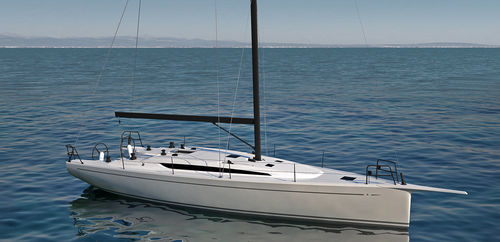 Voilier de course-croisière - 12.98 - Italia Yachts - 3 cabines / bout-dehors / double barre à roue