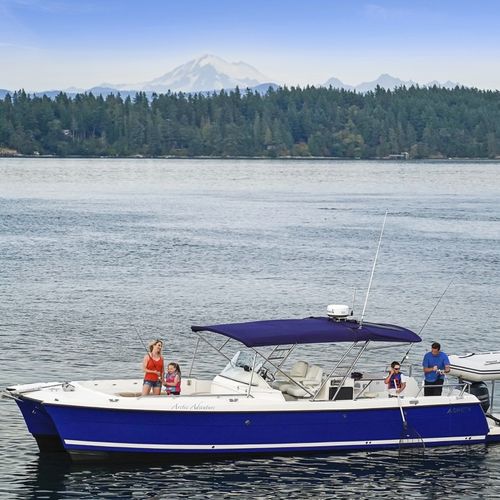 Vedette catamaran - L107 - Aspen Power Catamarans - hors-bord / bimoteur / open