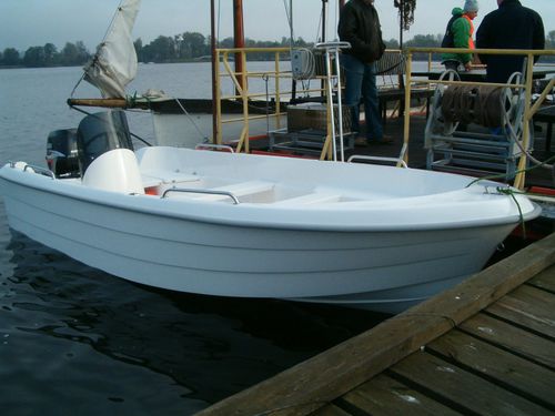 Coque open hors-bord - 480 - Mazury Sp. z o.o.  - à console latérale / de pêche sportive / de loisir