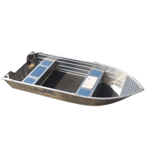 Barque en aluminium - 150 - SMARTLINER - hors-bord / open / à console latérale