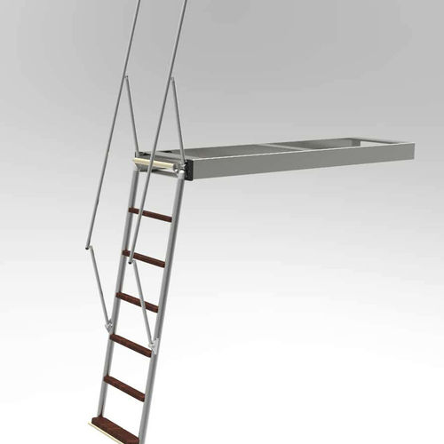 Échelle pour bateau - Carina Railing Fix - Swissway Marine Holland bv - pour yacht / pour voilier / fixe