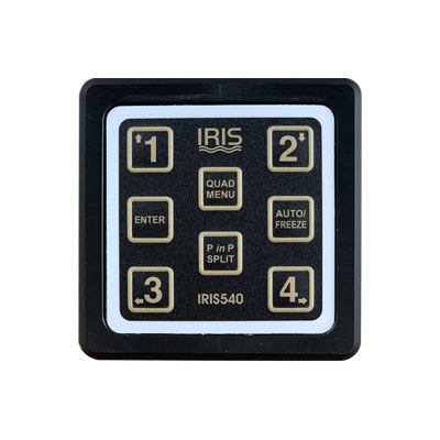 Tableau de commande pour bateau - 540 - Iris Innovations Limited - pour yacht / de caméra / semi-étanche