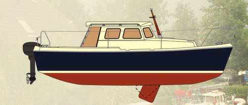 Cabin-cruiser in-bord - 620M - HABER YACHTS Sp. z o.o.  - hors-bord / diesel / à cockpit fermé
