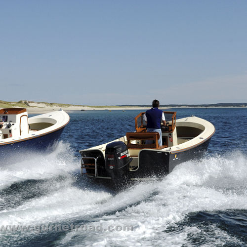 Coque open hors-bord - RB 21 - HABER YACHTS Sp. z o.o.  - à console centrale / max. 7 personnes / classique