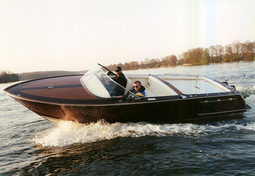 Runabout in-bord - GC 740 - HABER YACHTS Sp. z o.o.  - diesel / à double console / open