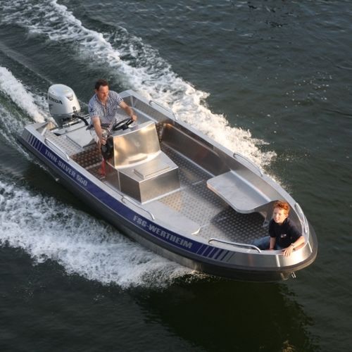Annexe hors-bord - 550 (DCI-Approved) - Tinn-Silver aluminium boats - open / de pêche / en aluminium
