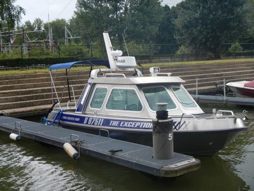 Coque open hors-bord - 600 Cabin - Tinn-Silver aluminium boats - in-bord / à cockpit fermé / en aluminium