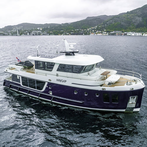 Motor-yacht de croisière - HAVGAP - Steeler Yachts - classique / avec timonerie / électrique
