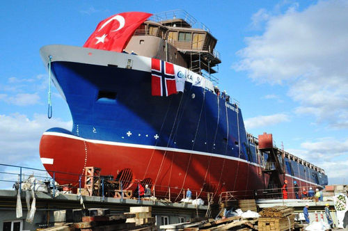 Navire de service offshore de ravitaillement de plate-formes - PSV - MAKALU - Cemre Shipyard