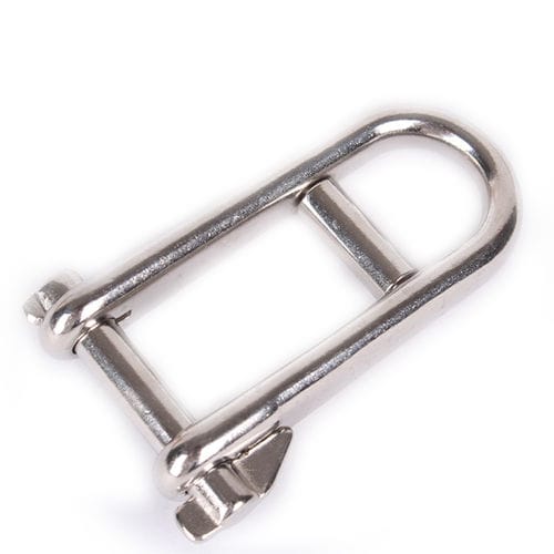 Manille pour voilier à axe imperdable - GS365DLK series - GMTmarine - droite / en inox